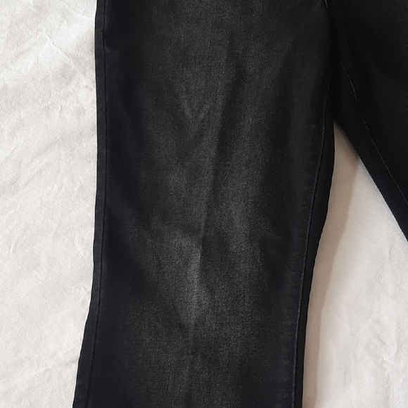 Simply Vera Wang Women"s Size 14 Black Skinny Denium Jeans Size 14 - Picture 5 of 12